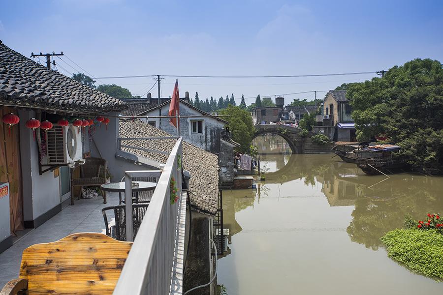 Wuzhen Helan Bridge Inn Tongxiang Extérieur photo